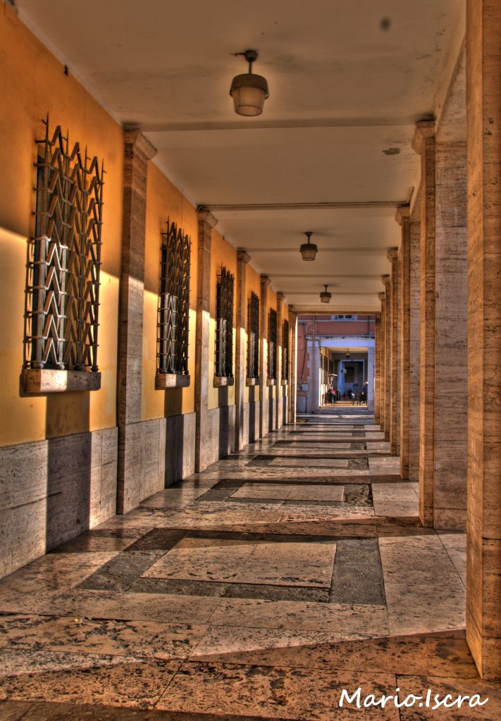 portico piazza del popolo