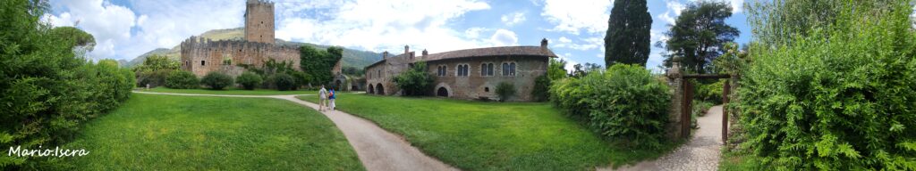 giardini di ninfa panoramica